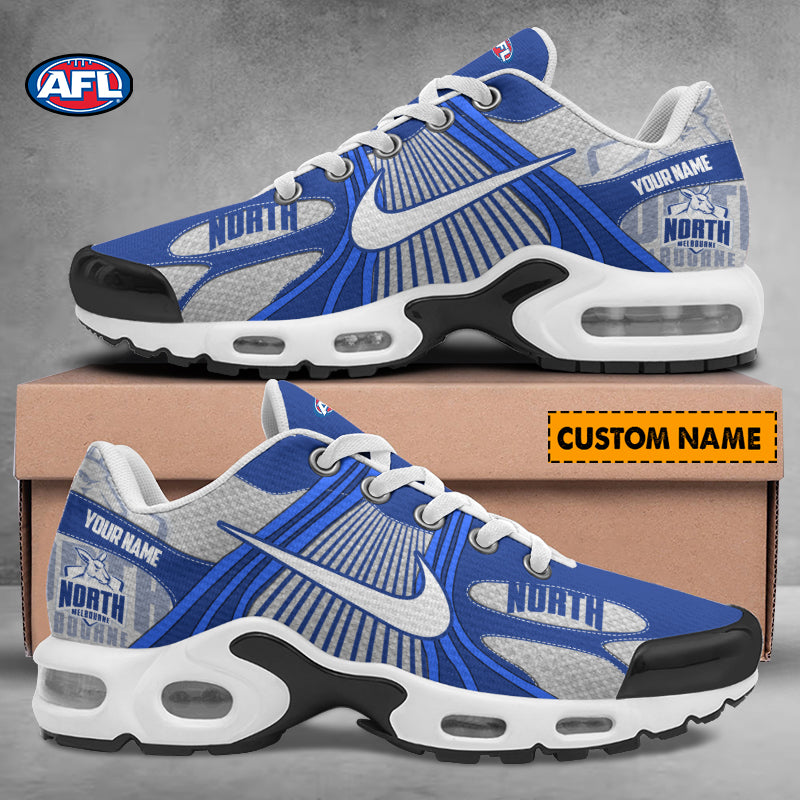 North Melbourne CUSTOMIZED UNISEX AIR MAX PLUS SNEAKERS