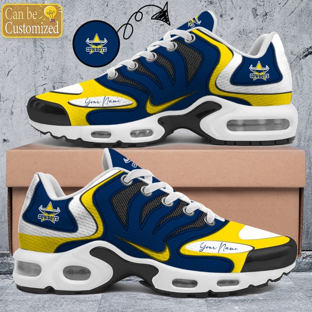 North Queensland Cowboys CUSTOMIZED UNISEX AIR MAX PLUS SNEAKERS