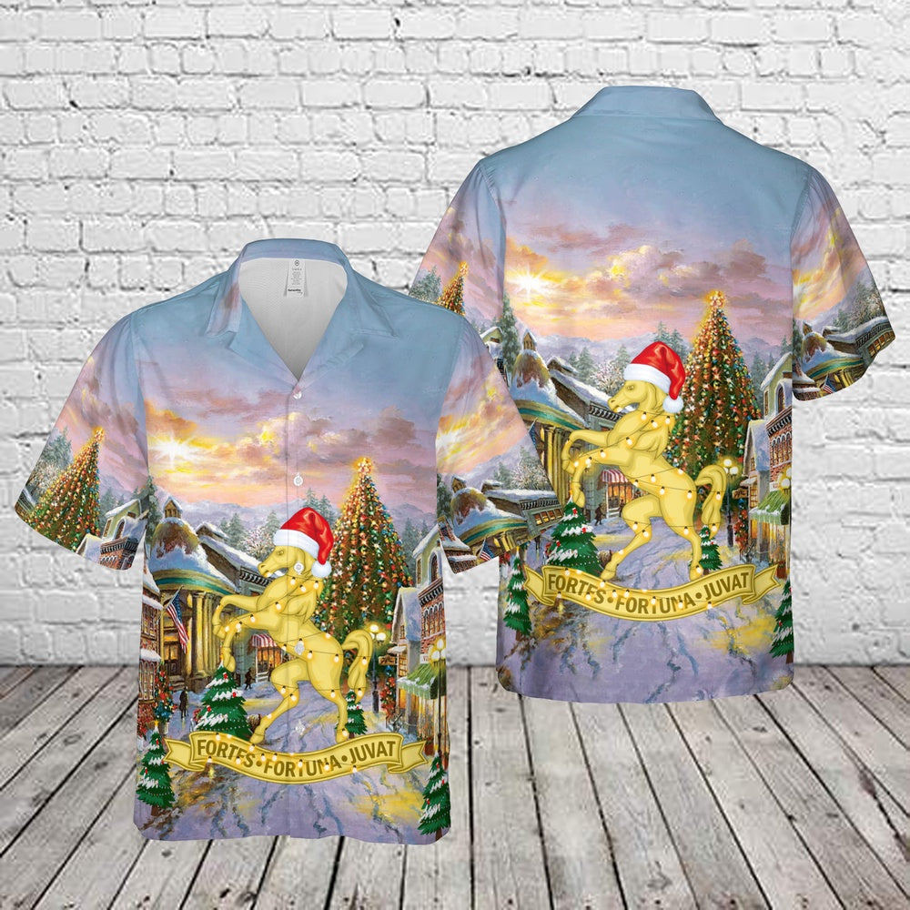 NZ Army Christmas Hawaiian Shirt, Xmas Hawaiian Shirts, Christmas Aloha Shirts
