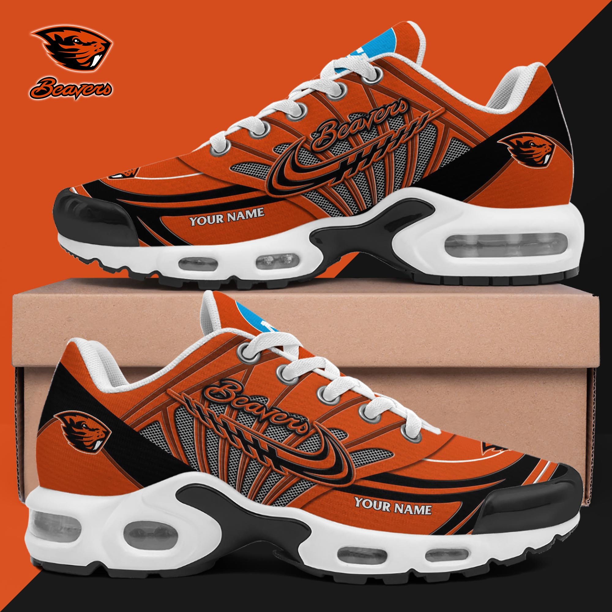 Oregon State Beavers TN Shoes 2025 Version Custom Your Name 