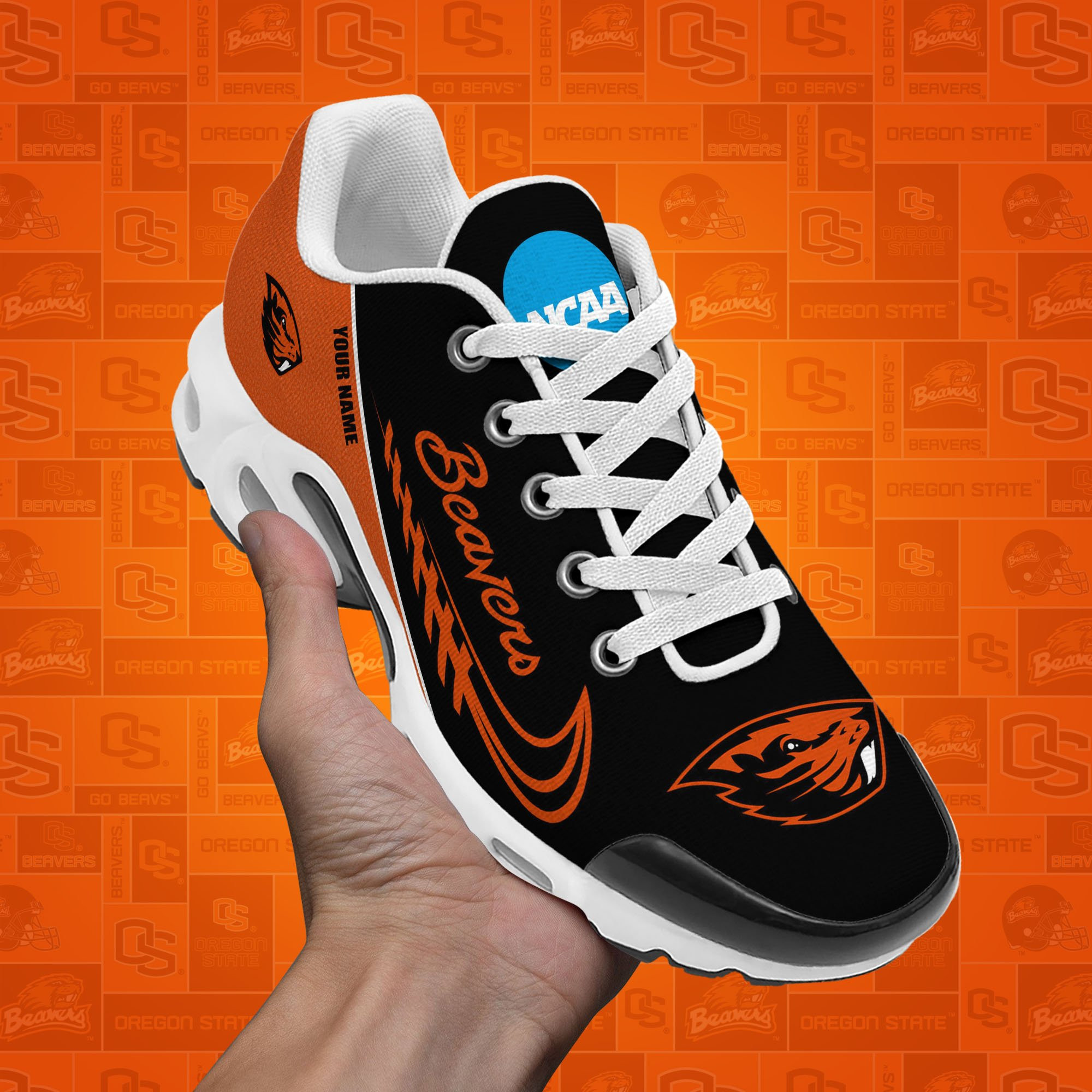 Oregon State Beavers TN Shoes Custom Your Name 514
