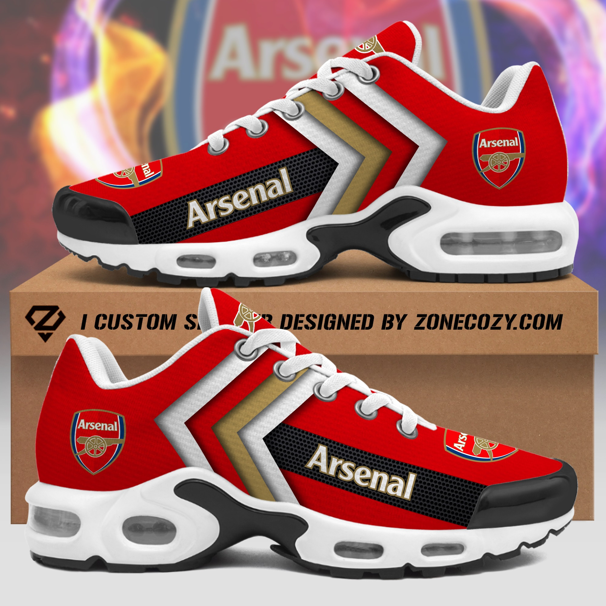 Personalized Arsenal Air Cushion Sneaker