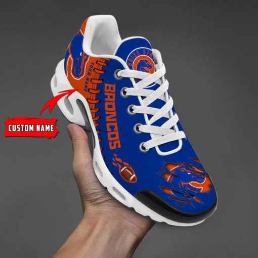 Personalized Boise State Broncos Team Logo Pattern TN Air Max Shoes Air Cushion Sneakers