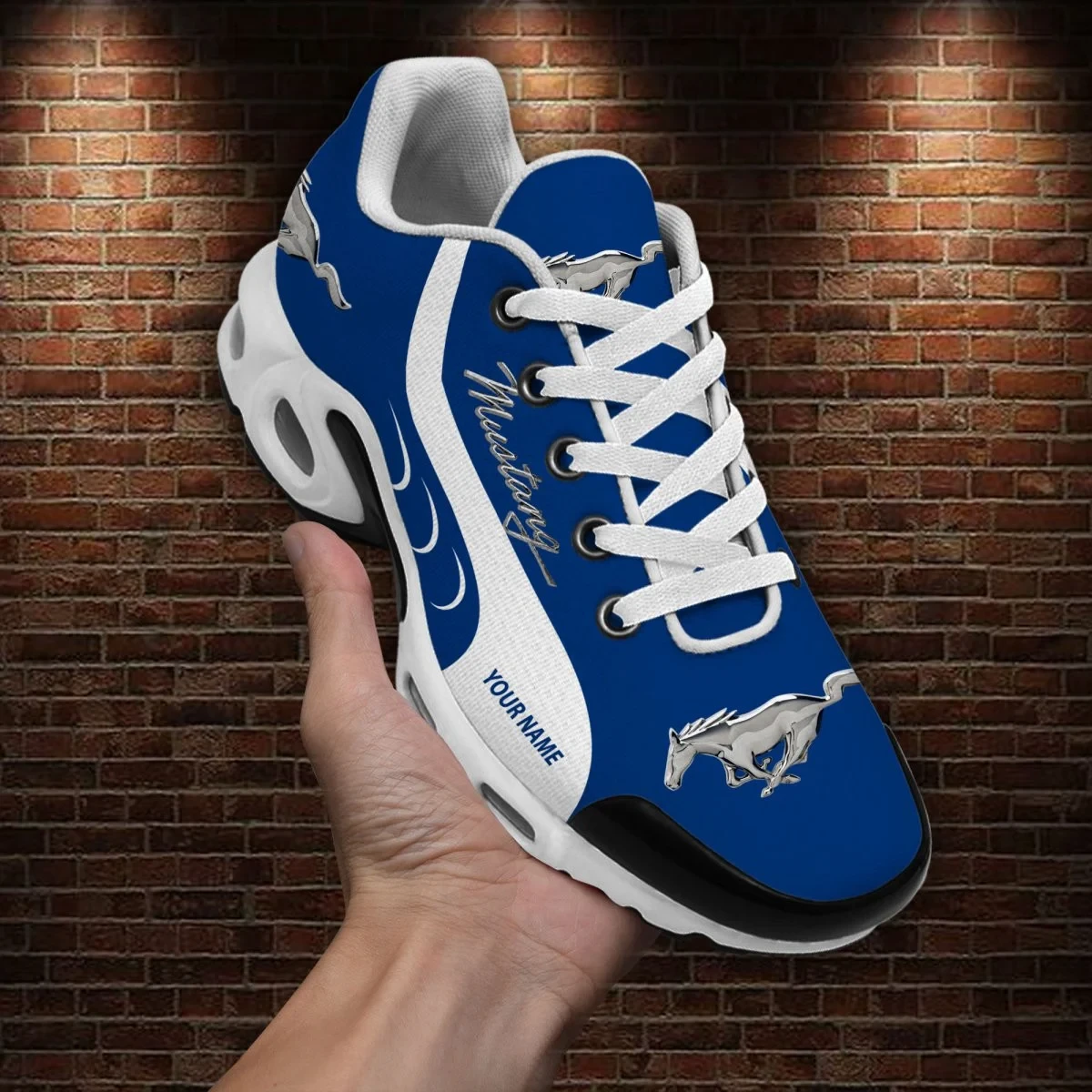 Personalized Ford Mustang Air Cushion Sneaker V6