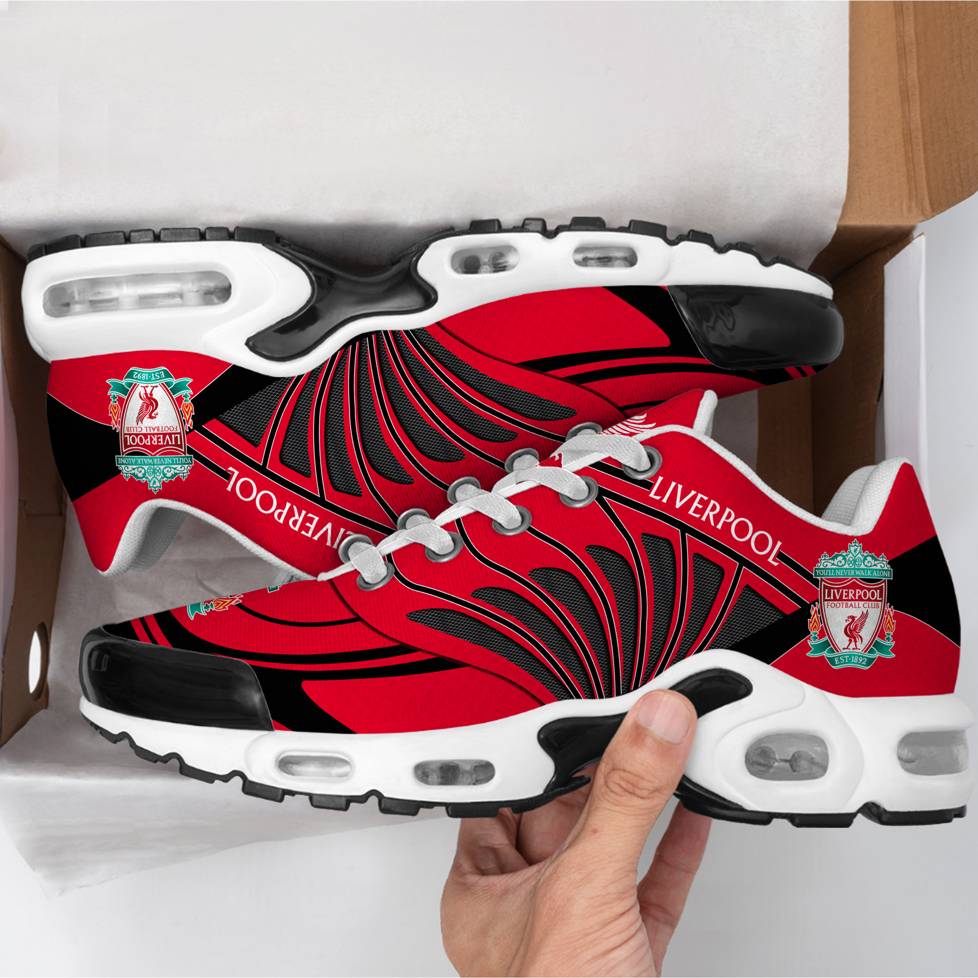 Personalized Liverpool Air Cushion Sneaker V2