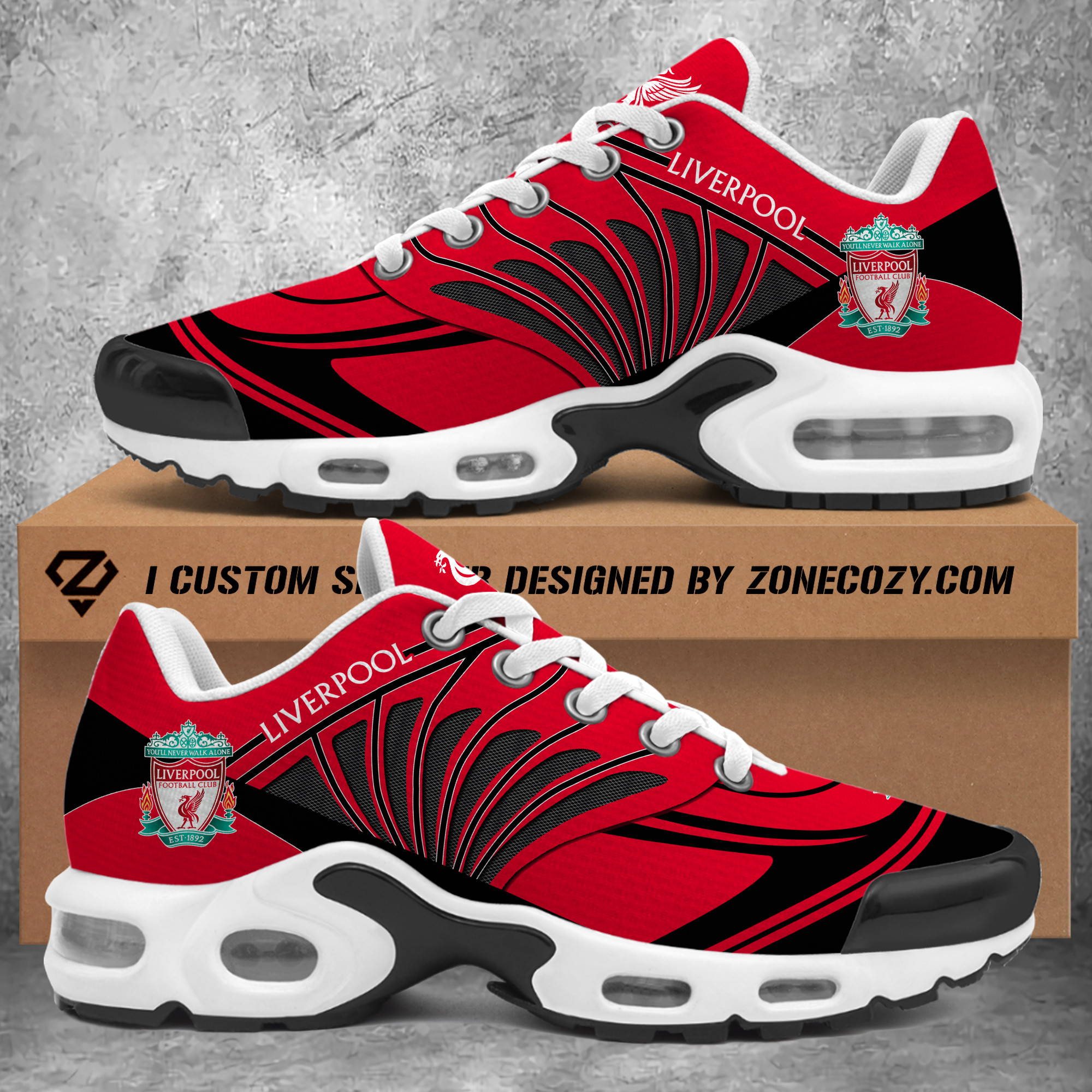 Personalized Liverpool Air Cushion Sneaker V2
