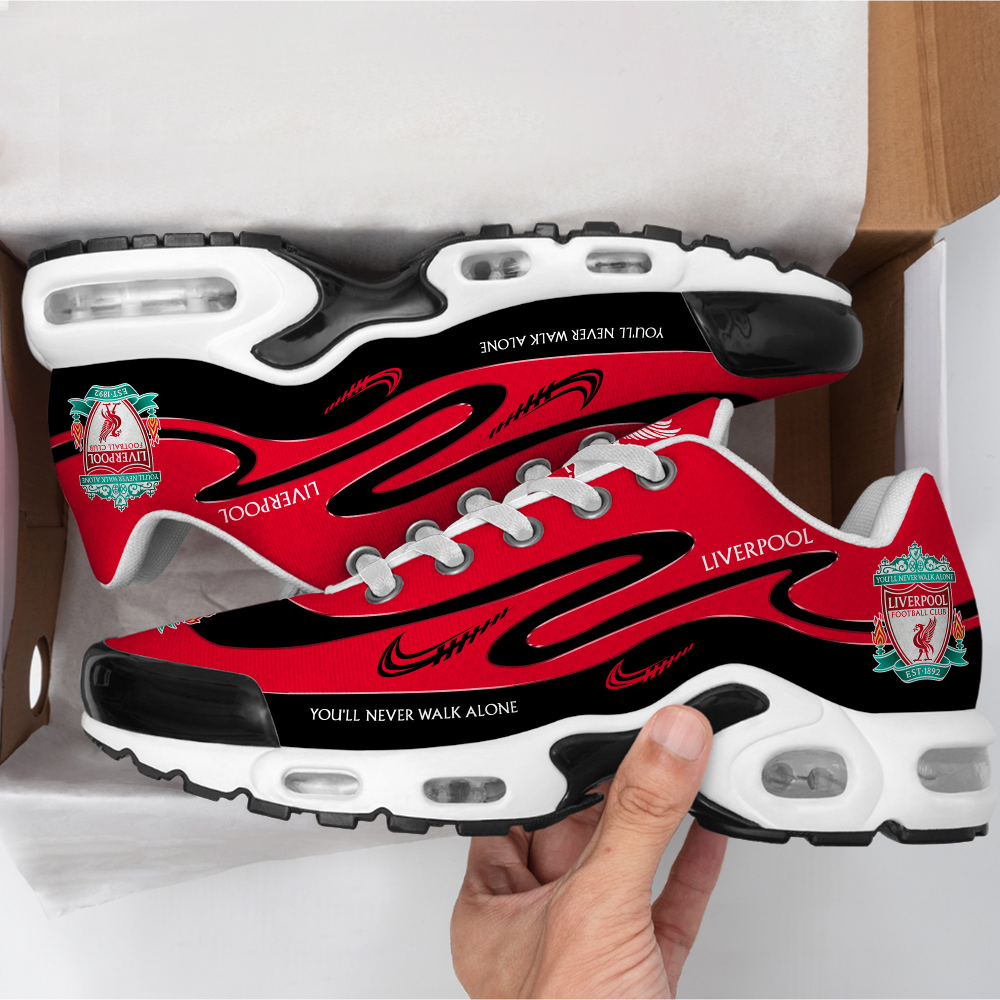 Personalized Liverpool Air Cushion Sneaker V8