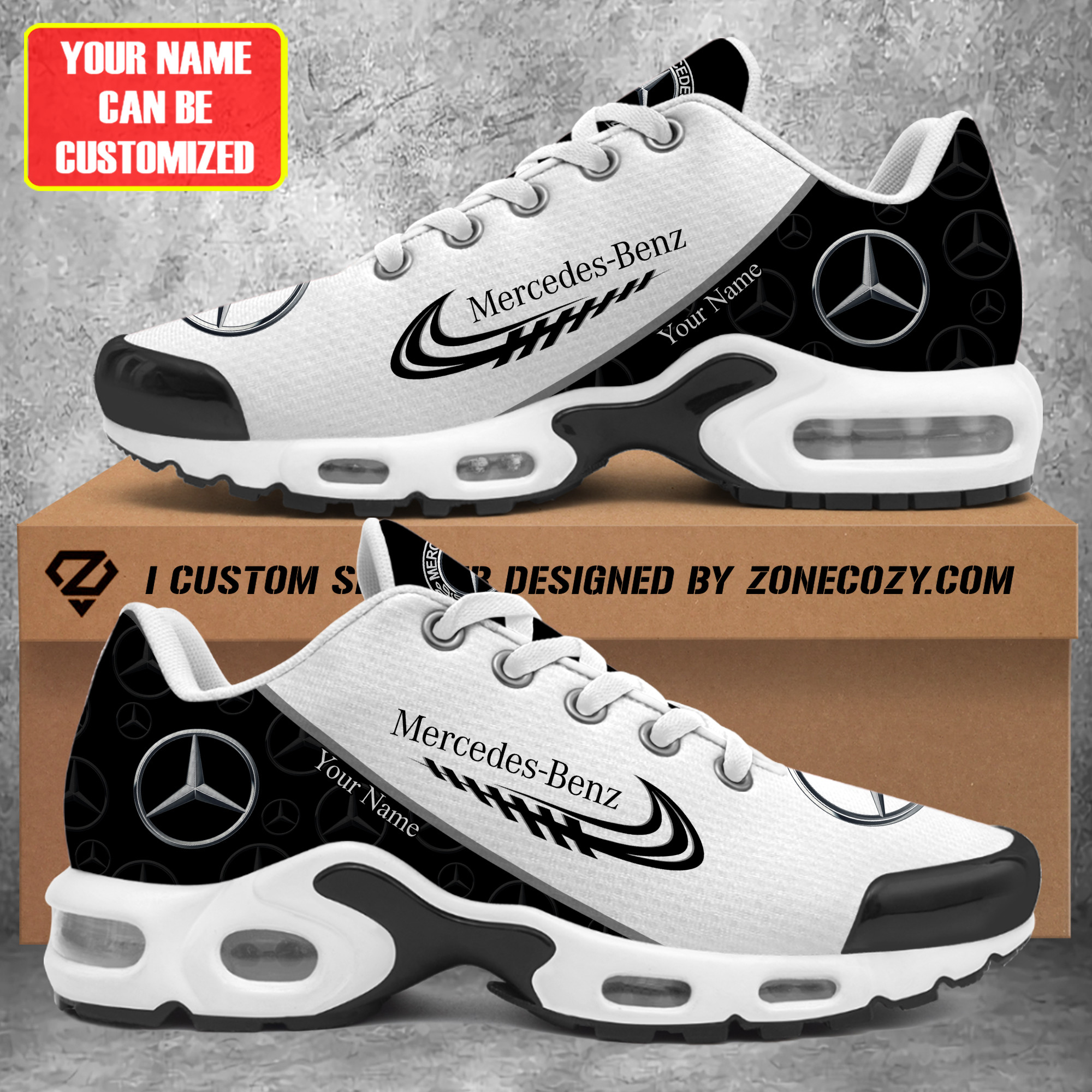 Personalized Mercedes Air Cushion Sneaker