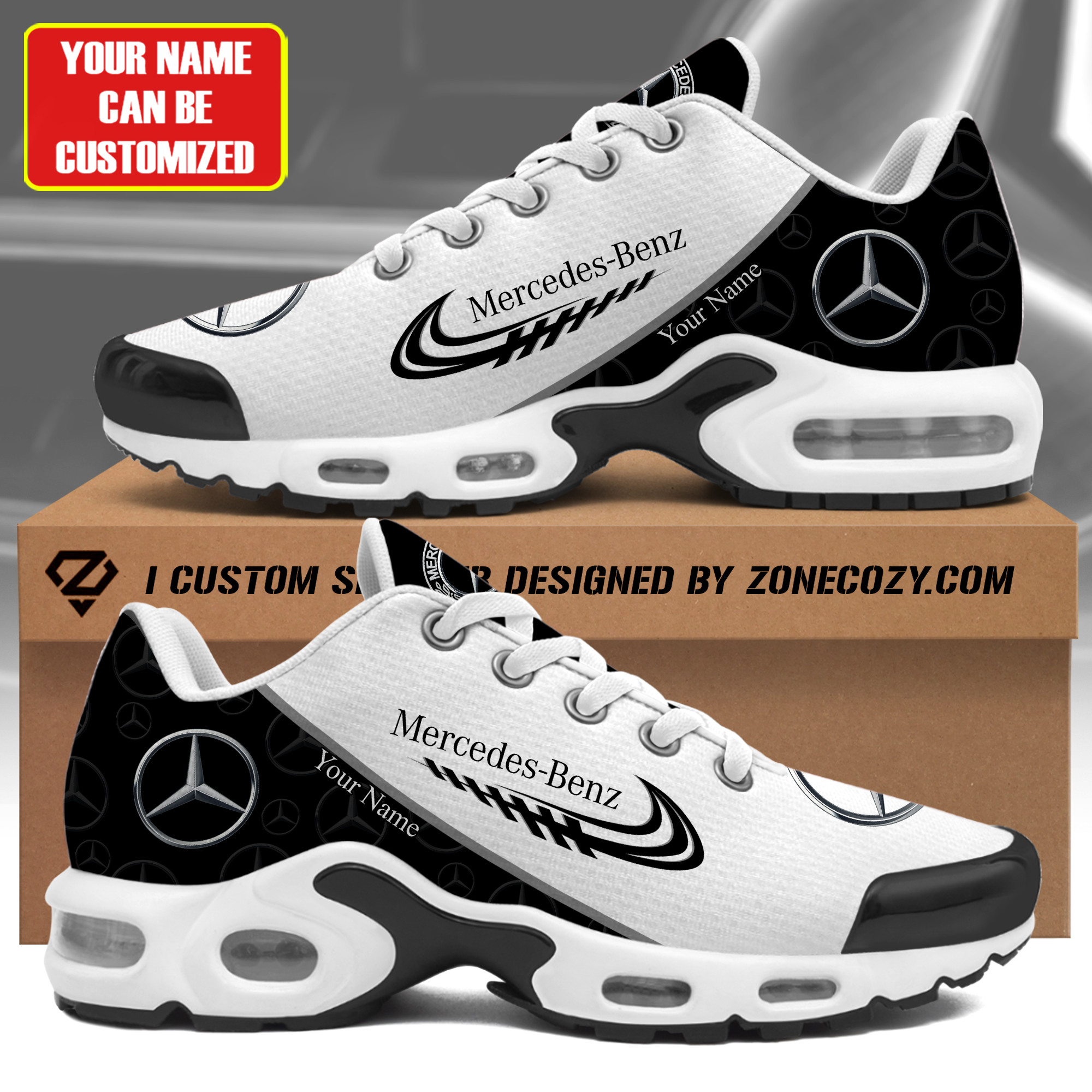 Personalized Mercedes Air Cushion Sneaker