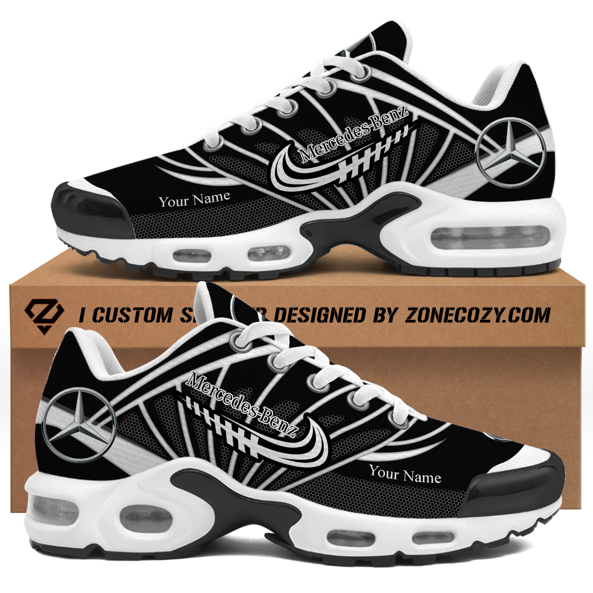 Personalized Mercedes Air Cushion Sneaker V4