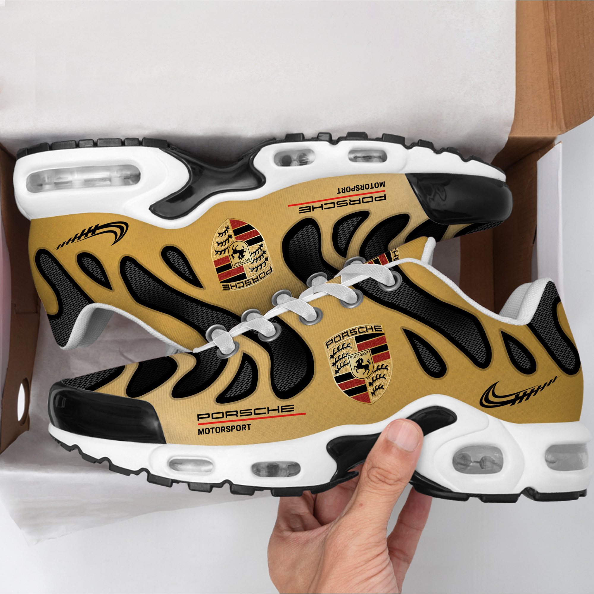Personalized Porsche Air Cushion Sneaker V6
