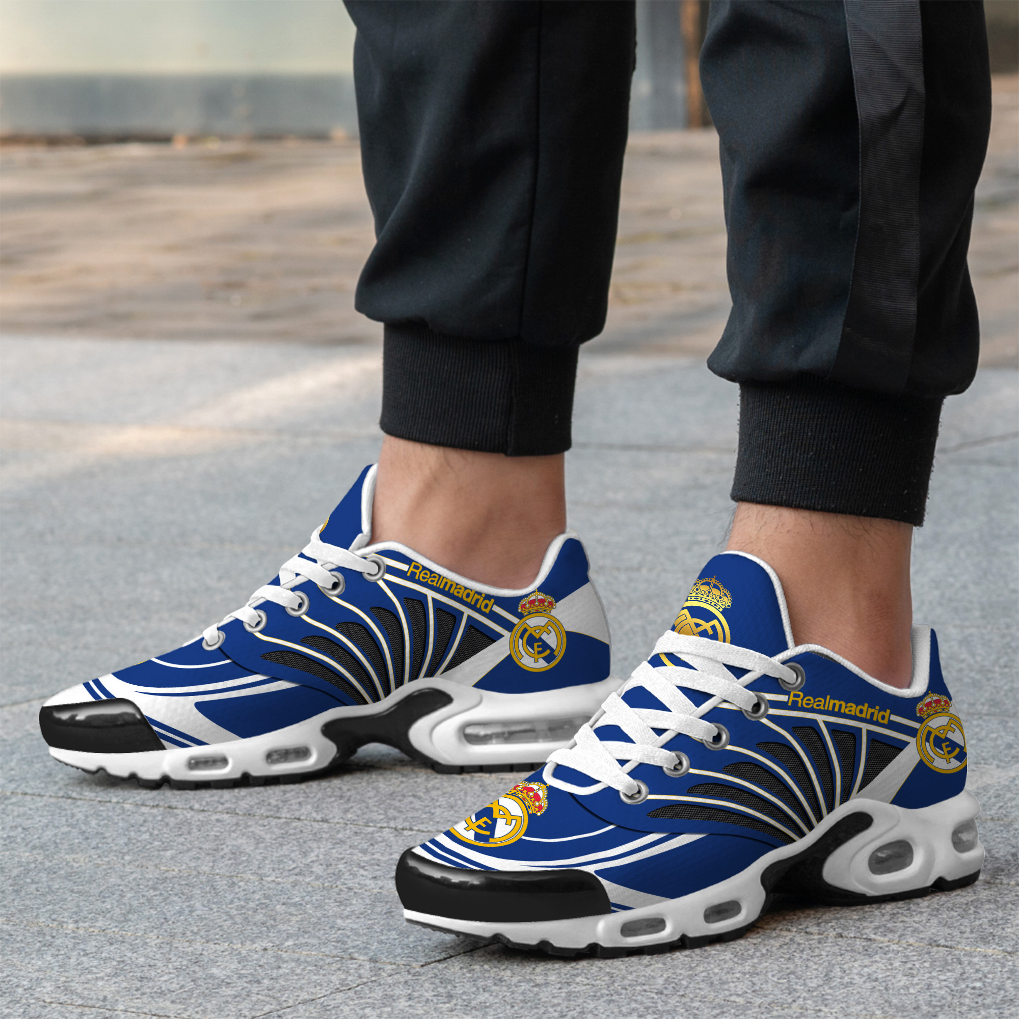 Personalized Real Madrid Air Cushion Sneaker V1