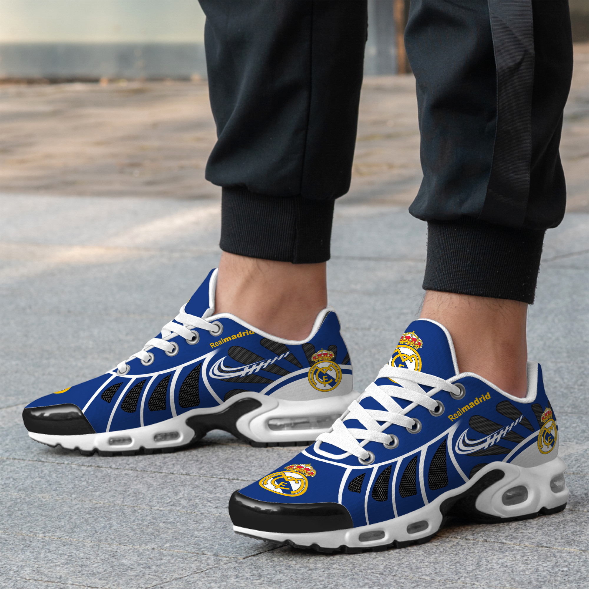 Personalized Real Madrid Air Cushion Sneaker V4