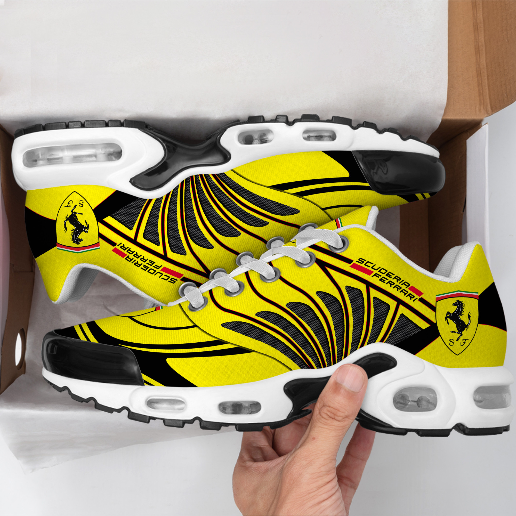 Personalized Scuderia Ferrari Air Cushion Sneaker V3