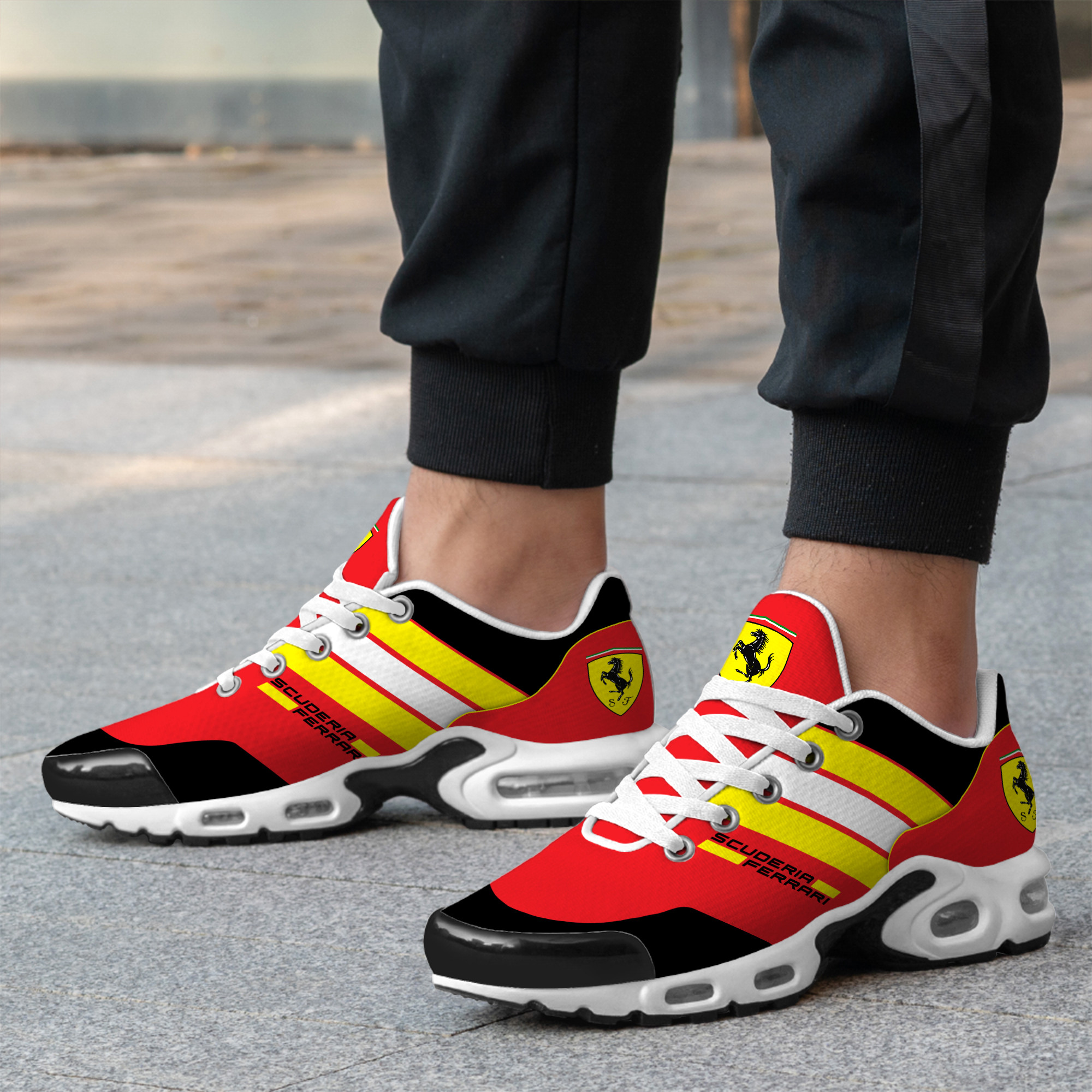 Personalized Scuderia Ferrari Air Cushion Sneaker V4