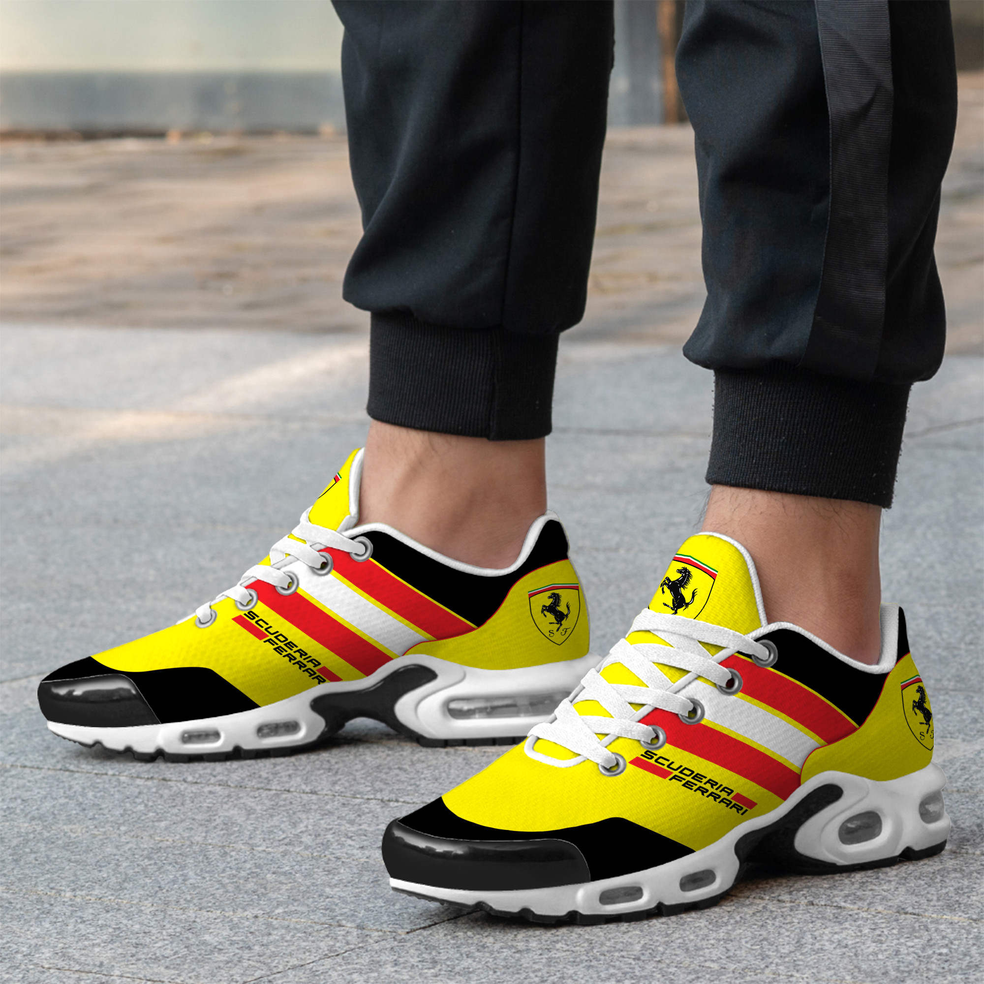 Personalized Scuderia Ferrari Air Cushion Sneaker V4