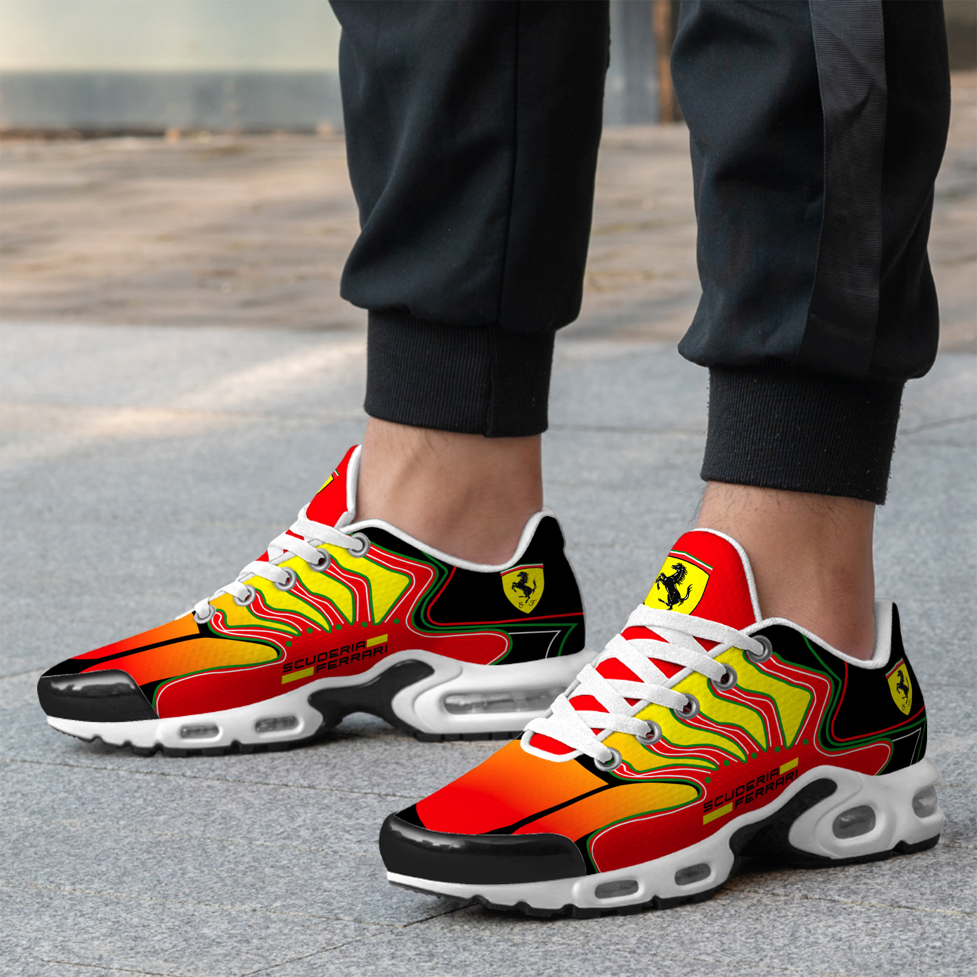 Personalized Scuderia Ferrari Air Cushion Sneaker V7