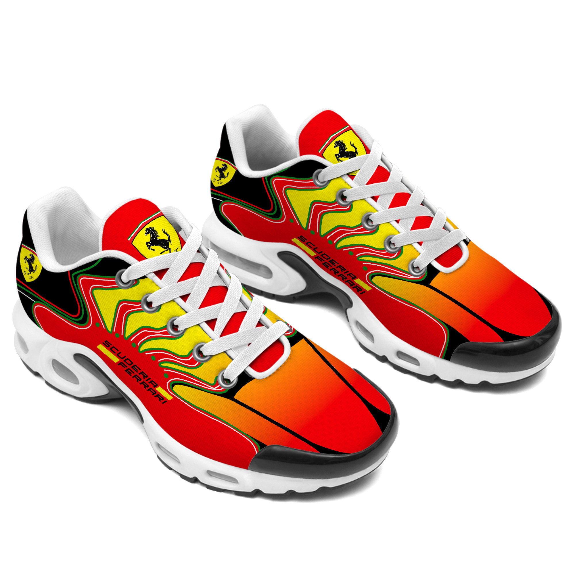 Personalized Scuderia Ferrari Air Cushion Sneaker V7