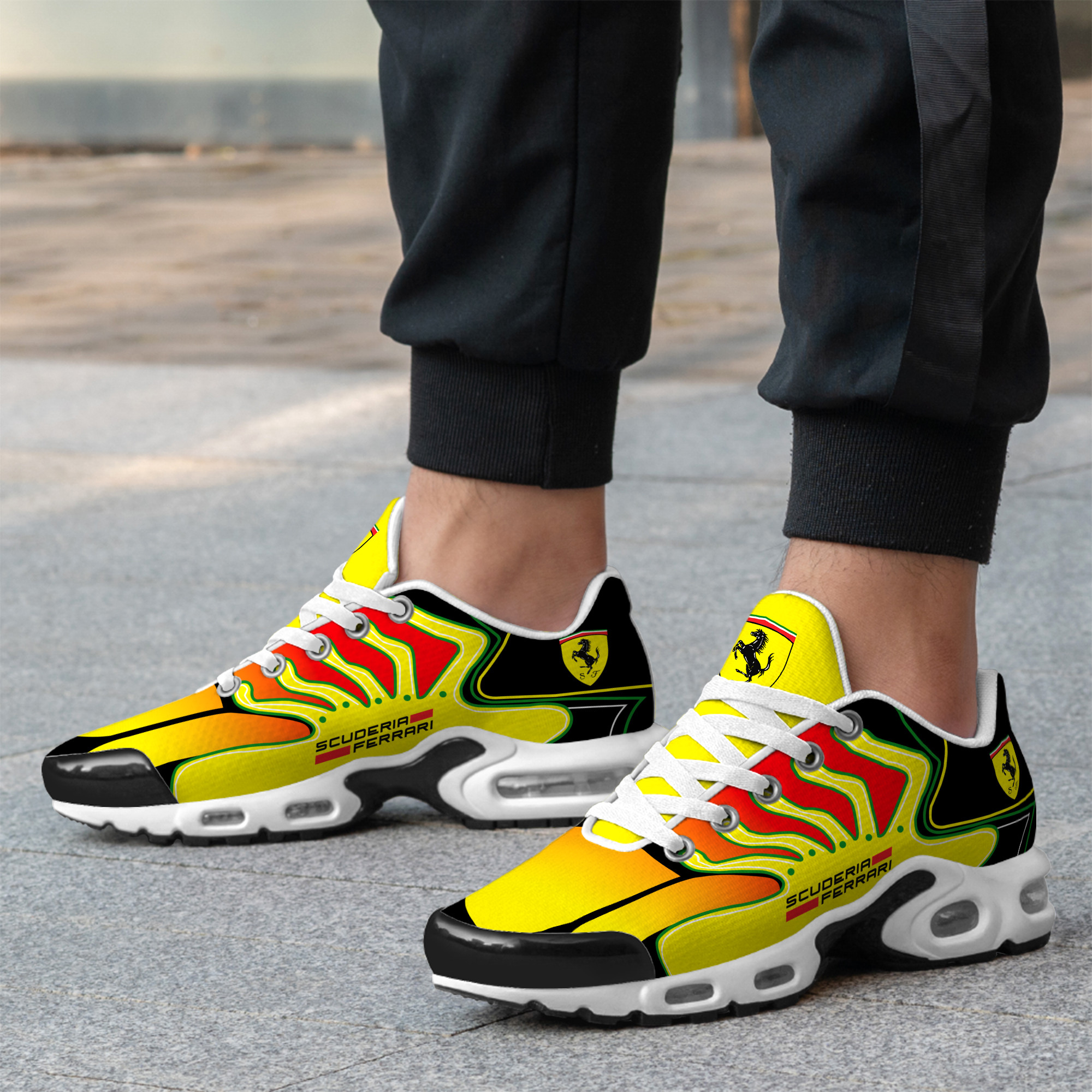 Personalized Scuderia Ferrari Air Cushion Sneaker V7