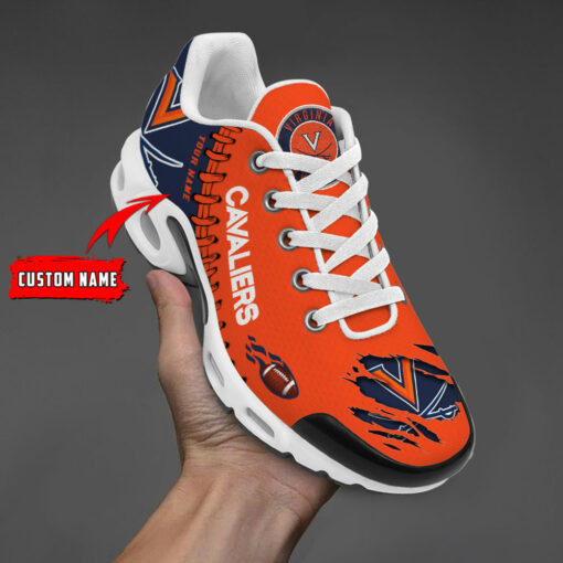 Personalized Virginia Cavaliers Team Logo Pattern TN Air Max Shoes Air Cushion Sneakers