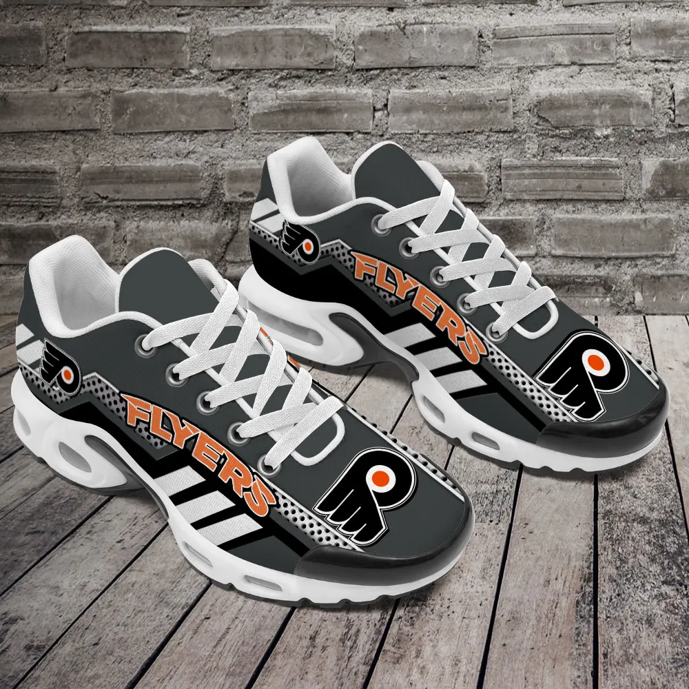 Philadelphia Flyers Personalized Name Team Mix Colors Sport Team TN Air Max Shoes Air Cushion Sneakers 733VJ-5386