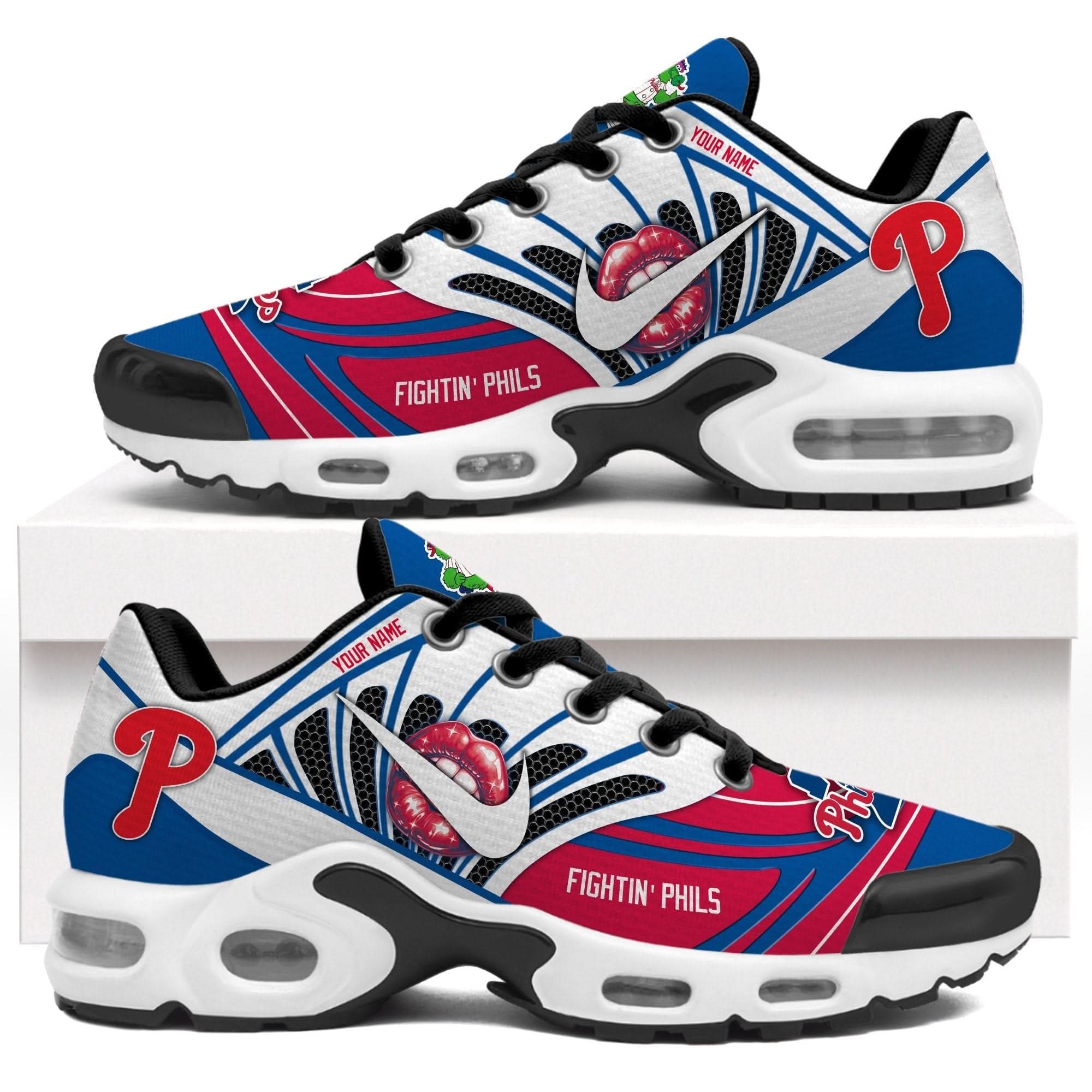 Philadelphia Phillies  Personalized Air Max Shoes 
