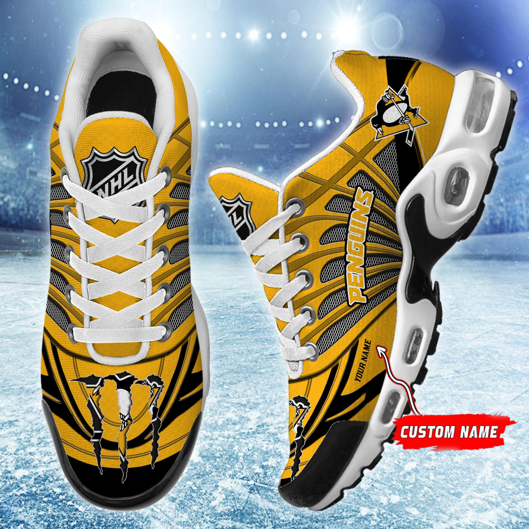 Pittsburgh Penguins Personalized TN Air Max Shoes Air Cushion Sneakers