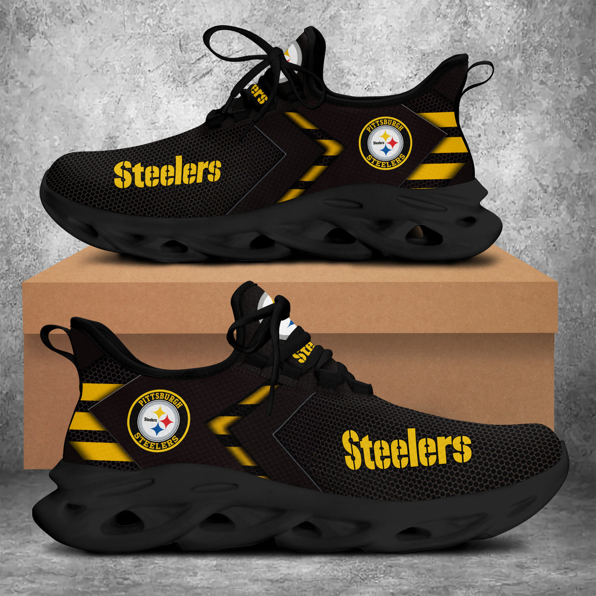 Pittsburgh Steelers Custom Clunky Sneaker S190304