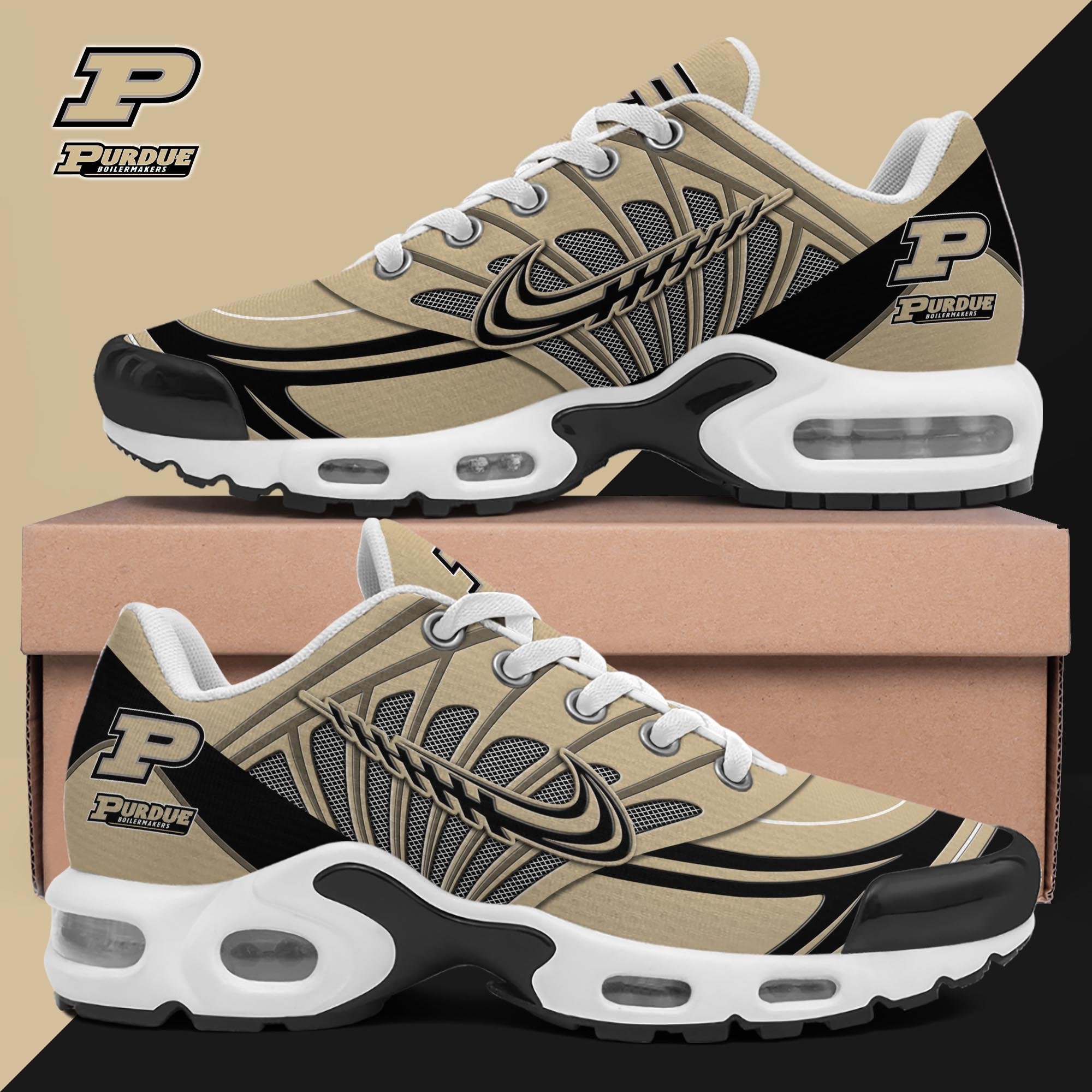 Purdue Boilermakers TN Shoes 2025 Version Custom Name 135