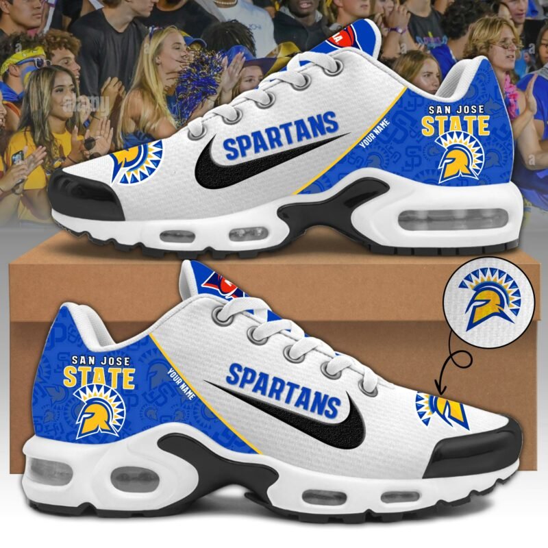 San Jose State Spartans TN Shoes 2025 Version Custom Name, Shoes For Sport Fan, Sport Gifts PH270