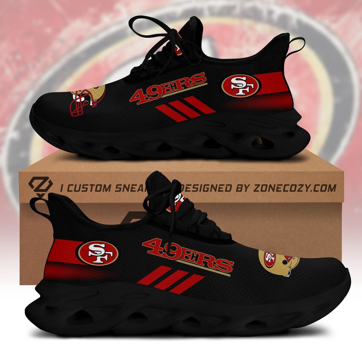 Scuderia Ferrari 49 Clunky Custom Sneaker Q230302