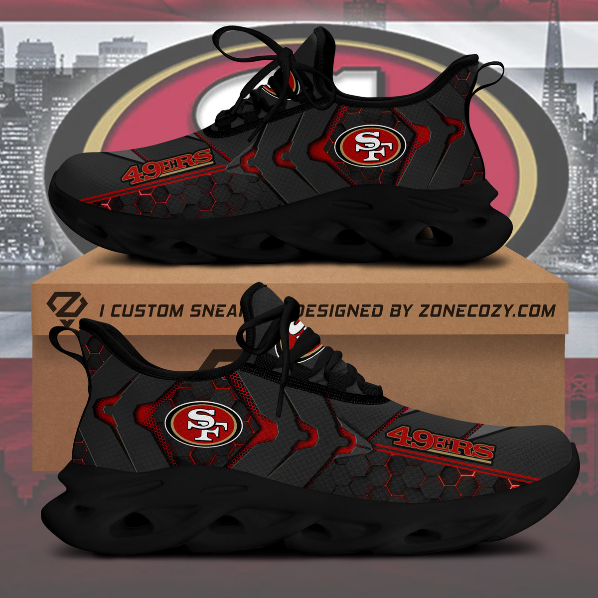 Scuderia Ferrari 49 Q2 Clunky Custom Sneaker Q080408