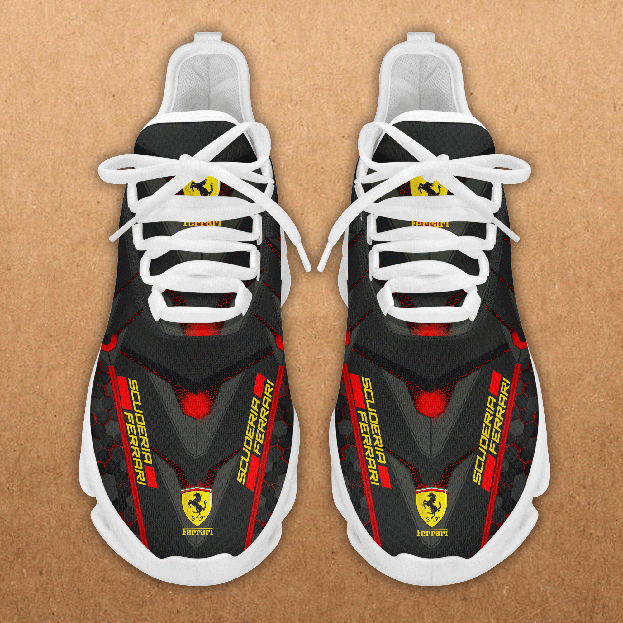 Scuderia Ferrari Q6 Chunky Custom Sneaker