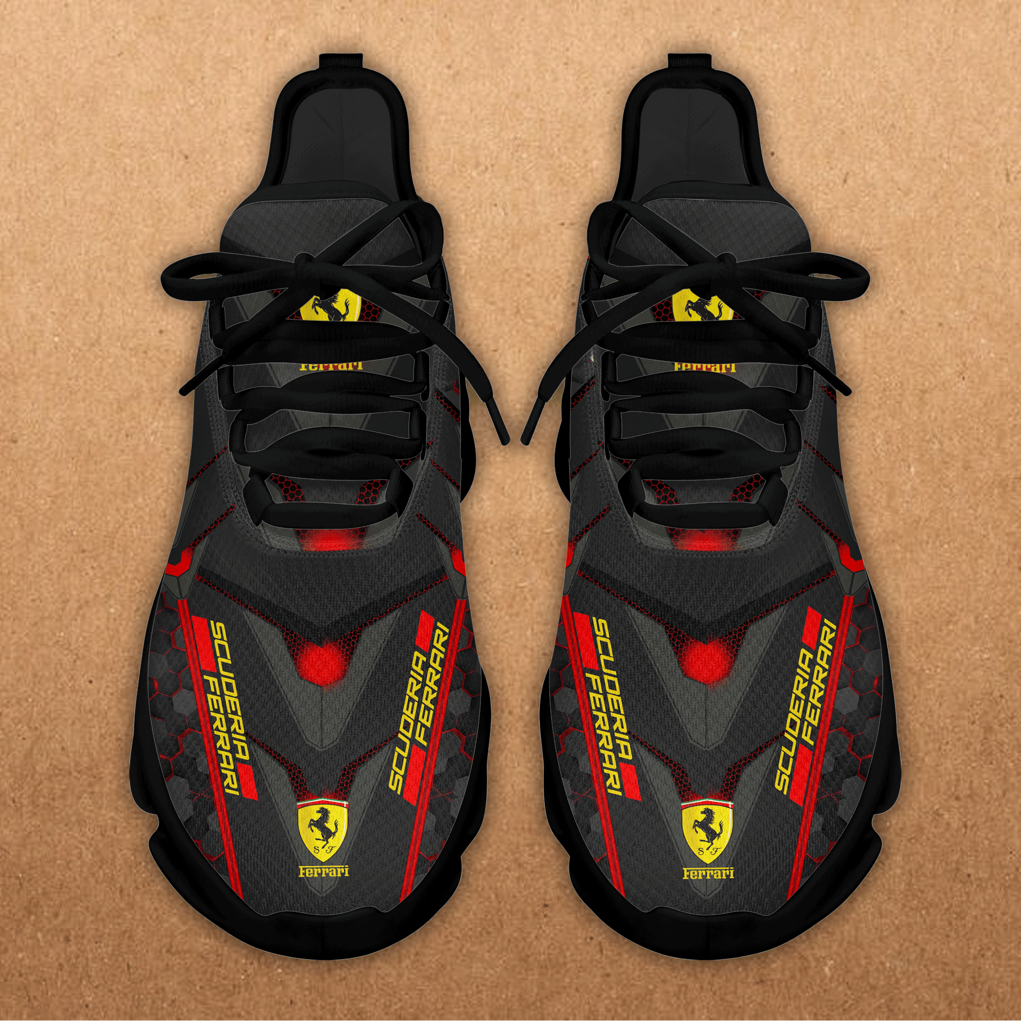 Scuderia Ferrari Q6 Chunky Custom Sneaker