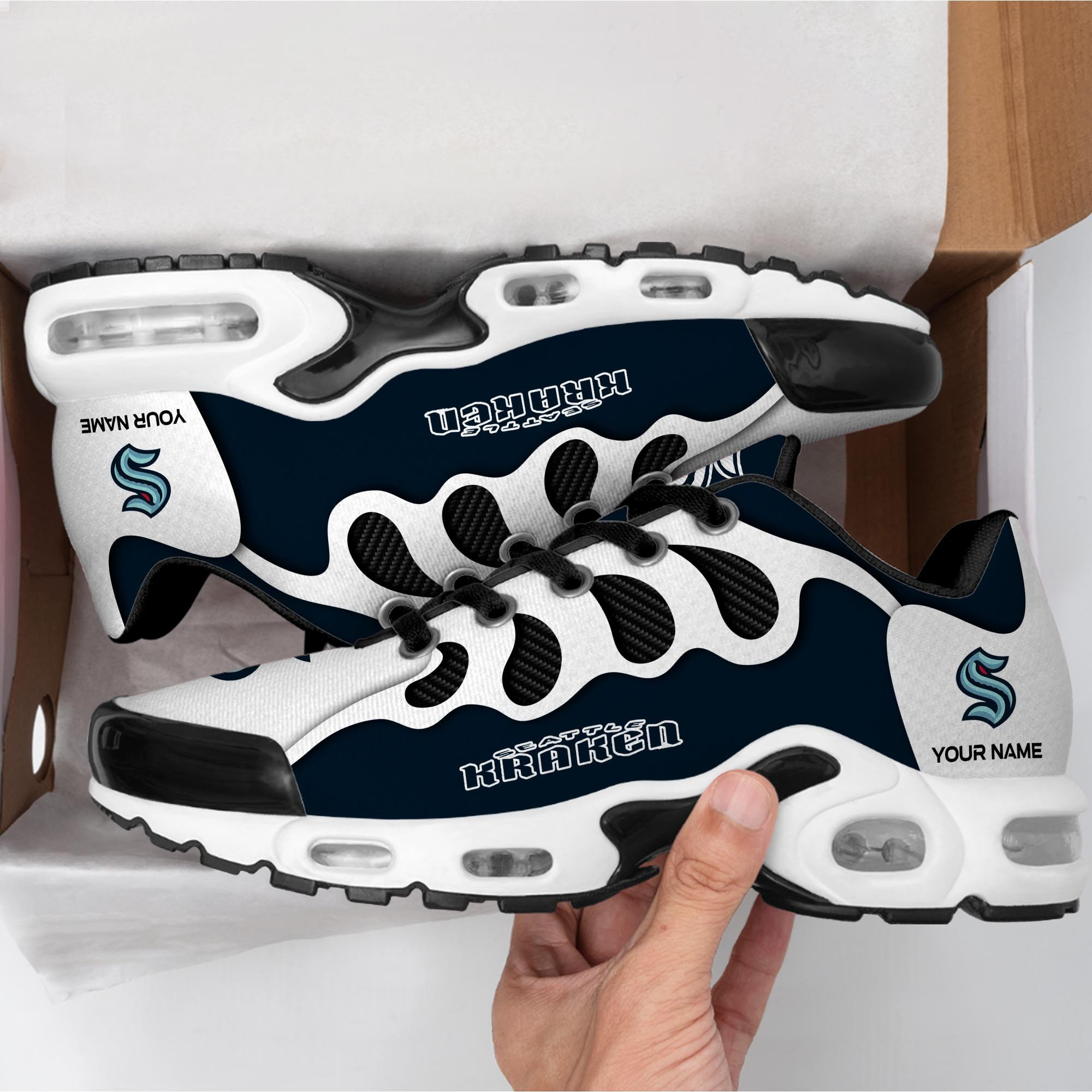 Seattle Kraken TN Air Max Plus Shoes Sneakers For Men And Women