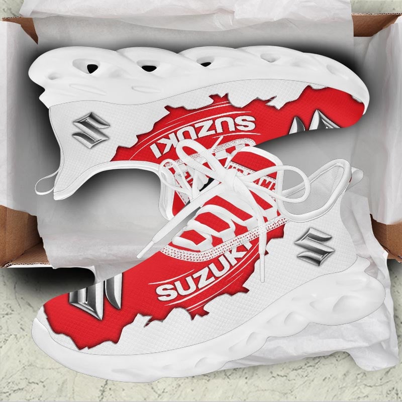 Suzuki Custom Name Design Max Soul Sneakers VS22