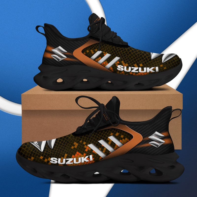 Suzuki Custom Name Design Max Soul Sneakers VS23
