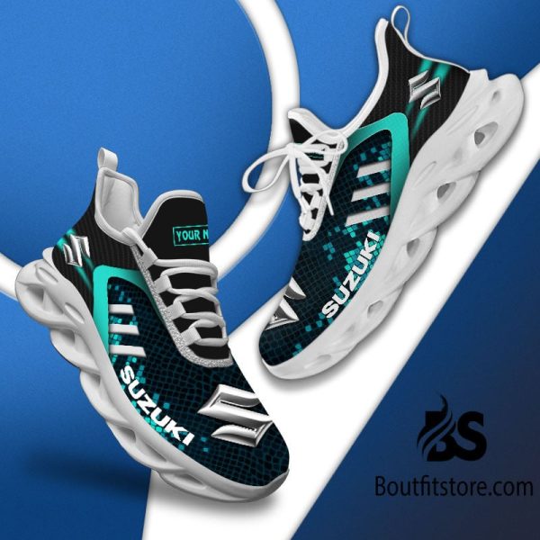 Suzuki Custom Name Design Max Soul Sneakers VS23