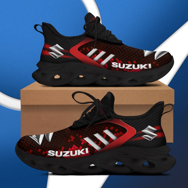Suzuki Custom Name Design Max Soul Sneakers VS23