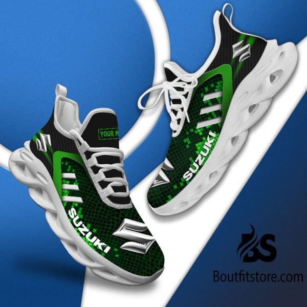 Suzuki Custom Name Design Max Soul Sneakers VS23