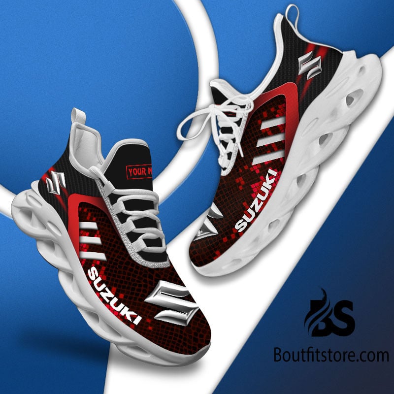 Suzuki Custom Name Design Max Soul Sneakers VS23