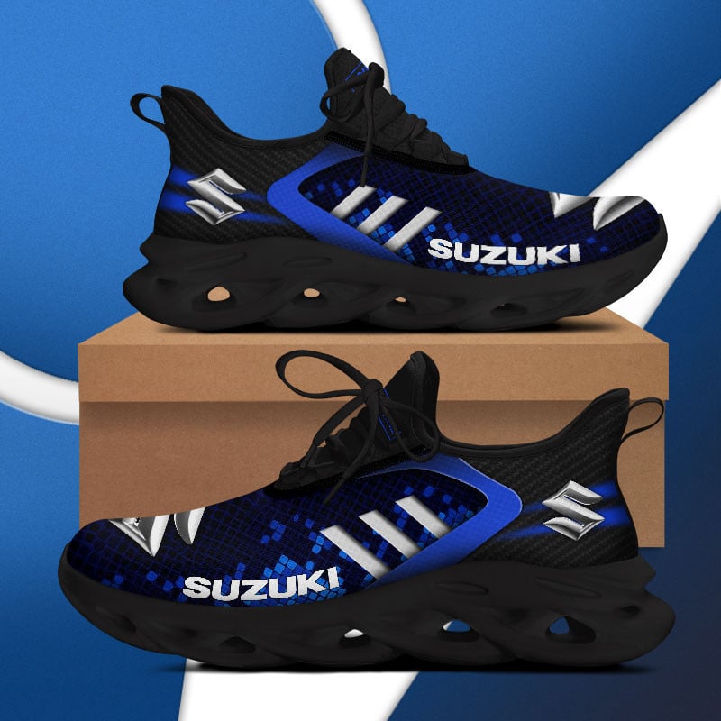 Suzuki Custom Name Design Max Soul Sneakers VS23