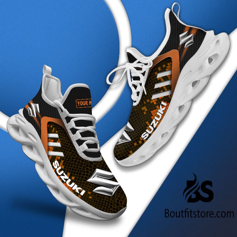 Suzuki Custom Name Design Max Soul Sneakers VS23