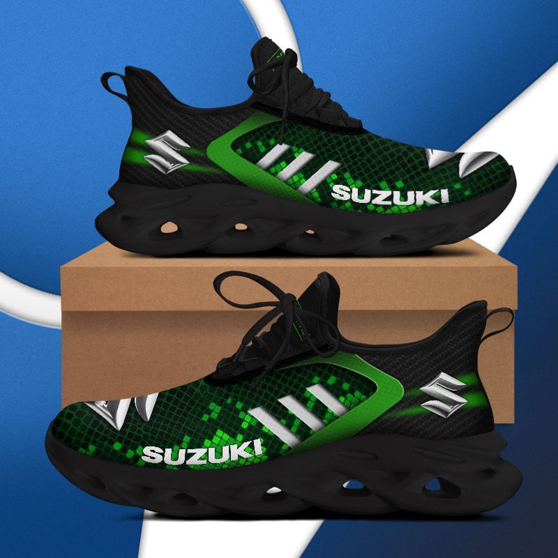 Suzuki Custom Name Design Max Soul Sneakers VS23