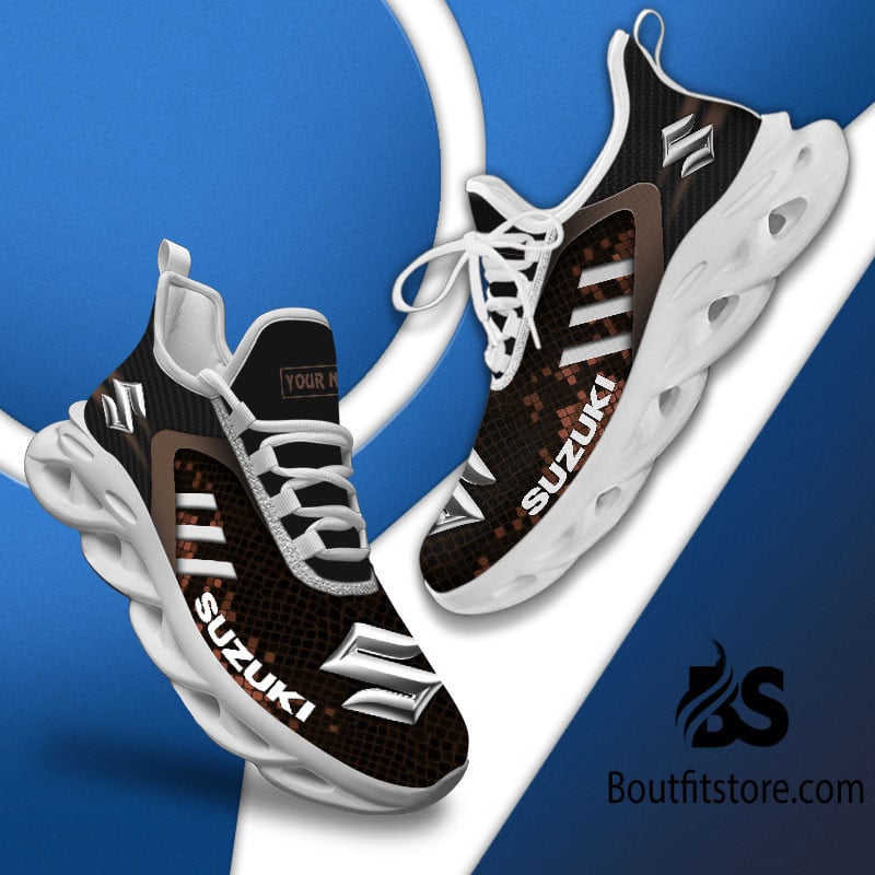 Suzuki Custom Name Design Max Soul Sneakers VS23