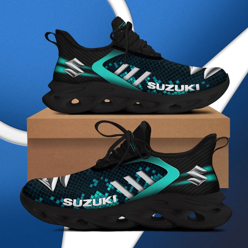 Suzuki Custom Name Design Max Soul Sneakers VS23