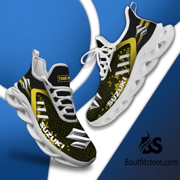 Suzuki Custom Name Design Max Soul Sneakers VS23