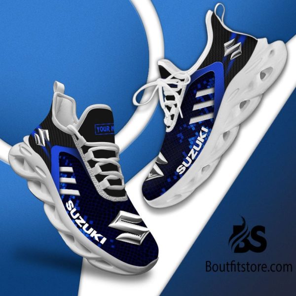 Suzuki Custom Name Design Max Soul Sneakers VS23