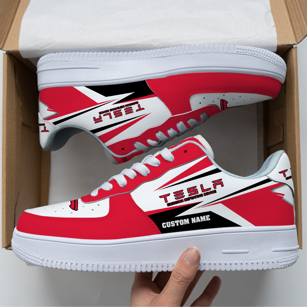 Tesla Custom Name Design Max Soul Sneakers VS04
