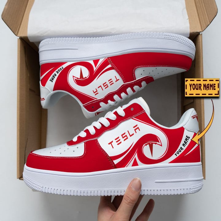 Tesla Custom Name Design Max Soul Sneakers VS08